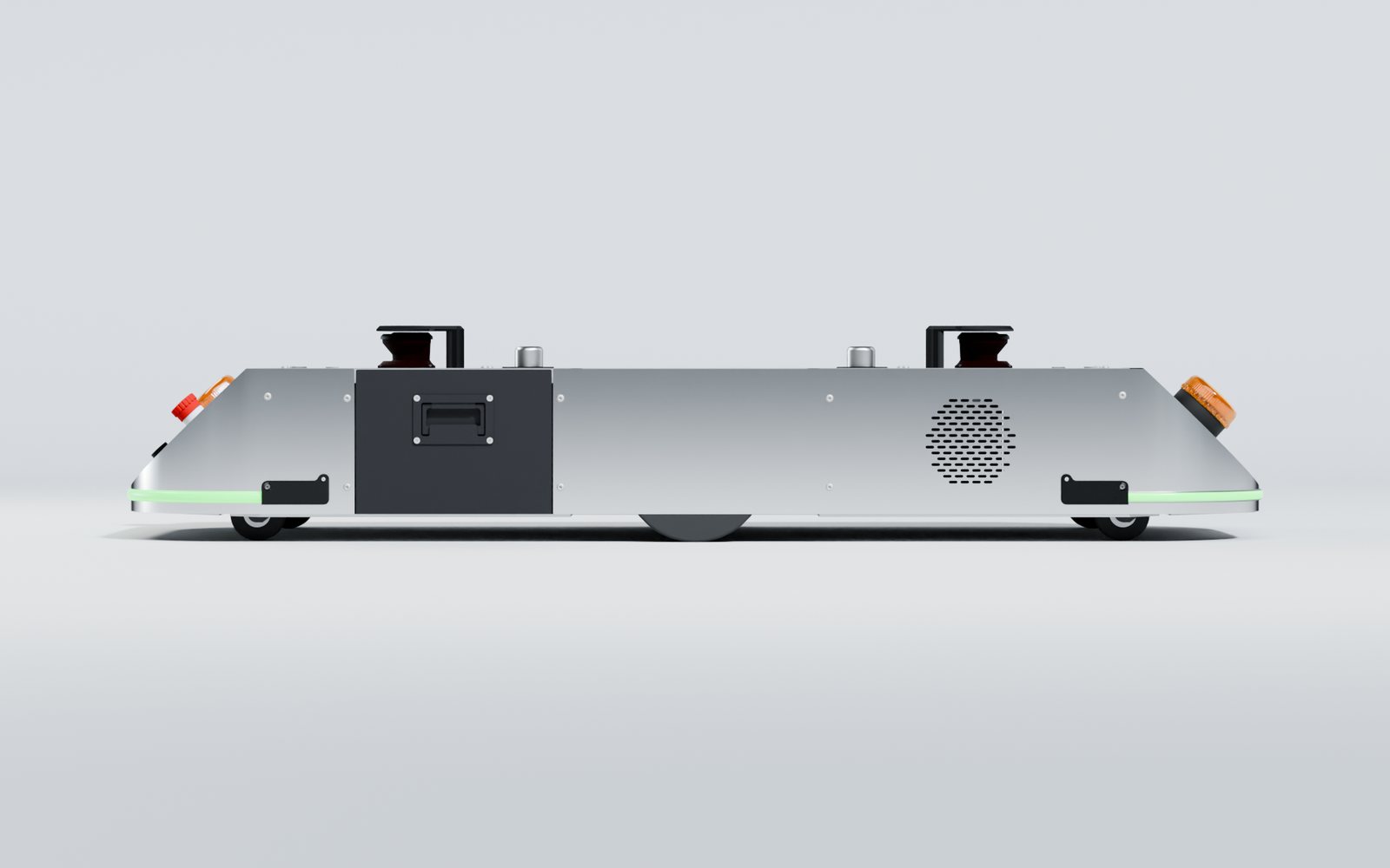 Arienai Titan: widok z boku, wymiary 1600 × 350 mm